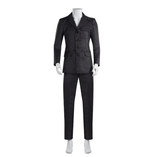 Beetlejuice Beetle Juice Black Suit Cosplay Costume