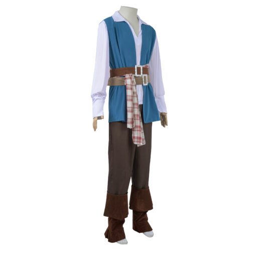 Pirates of the Caribbean Captain Jack Sparrow Cosplay Costume