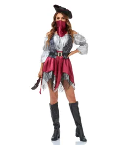 Pirates of the Caribbean Dai Women Pirates Cosplay Costume