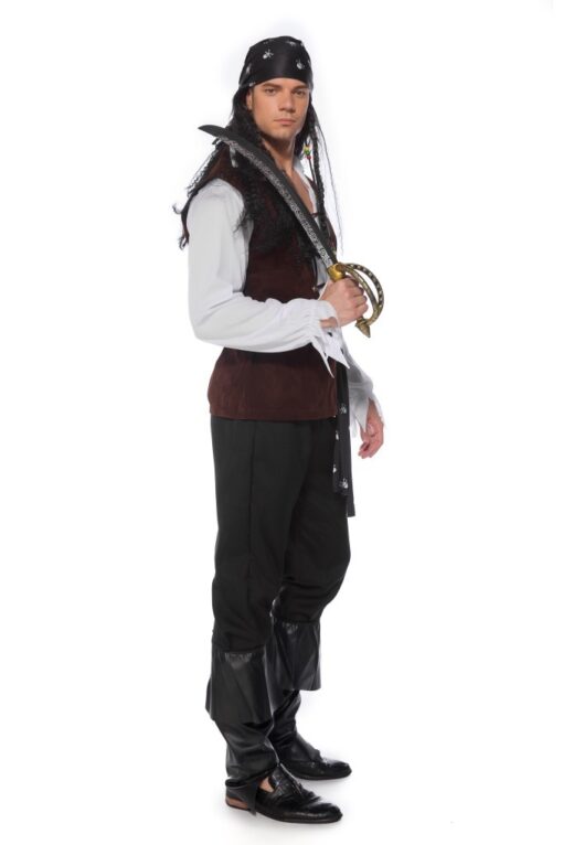 Pirates of the Caribbean Skull Symbol Cosplay Costume