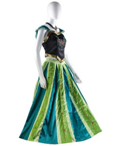 Frozen Anna Princess Skirt Cosplay Costume