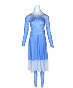 Frozen Elsa Princess Dress Cosplay Costume