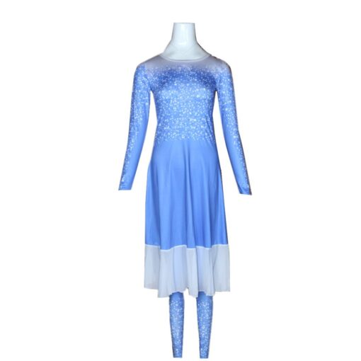 Frozen Elsa Princess Dress Cosplay Costume