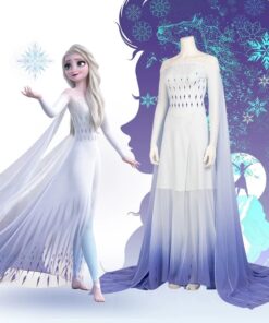 Frozen Elsa Princess Dress Cosplay Costume