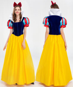 Frozen Snow White Princess Dress Cosplay Costume