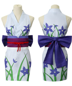 One Piece Nico Robin Kimono Cosplay Costume