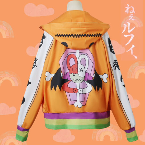 One Piece Pumpkin Singer UTA Cosplay Costume