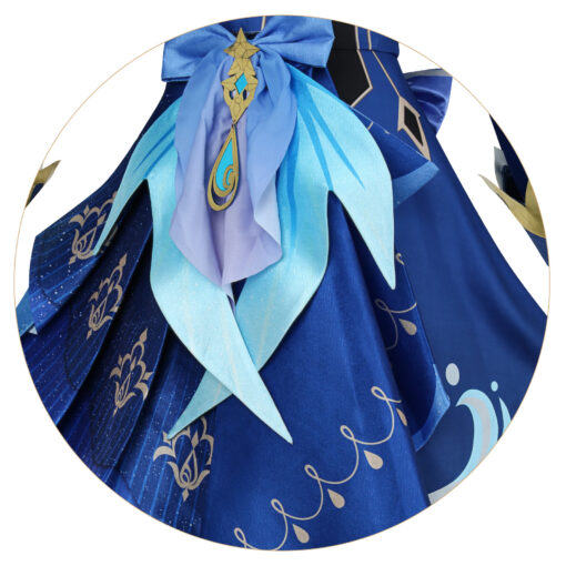 Genshin Impact Furina Water Deity Cosplay Costume