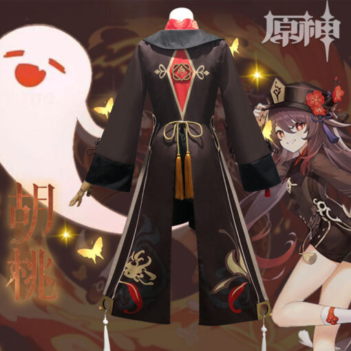 Genshin Impact Hu Tao Cosplay Costume