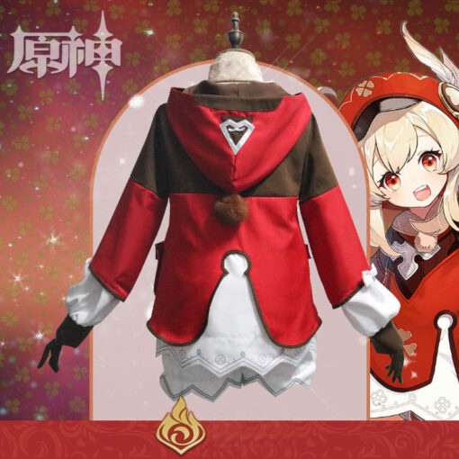 Genshin Impact Klee Cosplay Costume