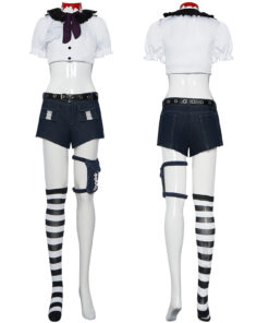 Panty And Stocking With Garterbelt Stocking Anarchy Cosplay Costume