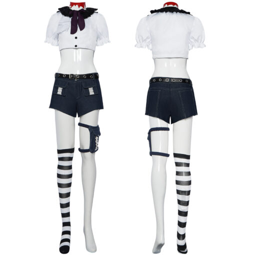 Panty And Stocking With Garterbelt Stocking Anarchy Cosplay Costume