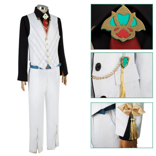 Genshin Impact Kaveh Cosplay Costume