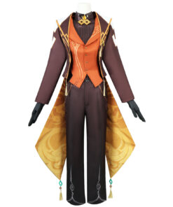 Genshin Impact Concert Zhongli Cosplay Costume