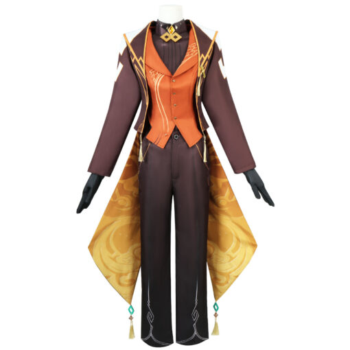 Genshin Impact Concert Zhongli Cosplay Costume