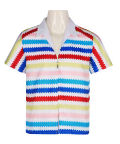 Barbie Allen Rainbow Stripe Pattern Cosplay Costume