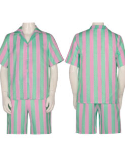 Barbie Ken Striped Shirt Cosplay Costume