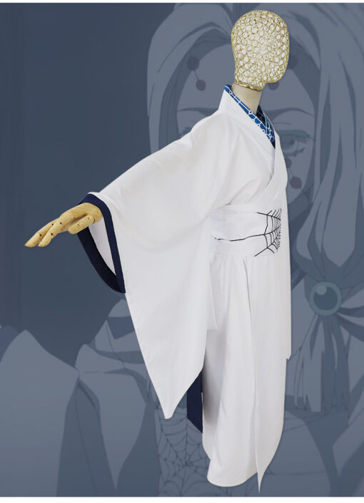 Demon Slayer Kumo oni Ane Kimono Cosplay Costume