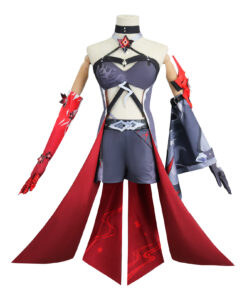 Honkai Star Rail Acheron Red Form Cosplay Costume