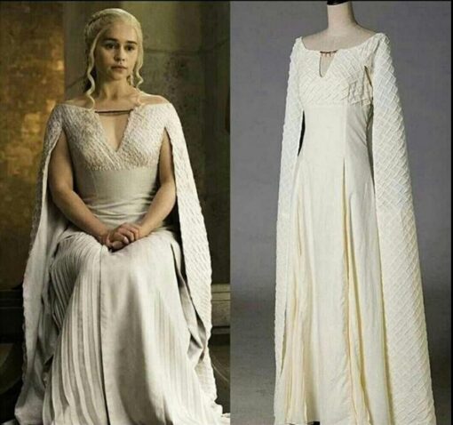 Game of Thrones A Song of Ice and Fire Daenerys Targaryen Cosplay Costume