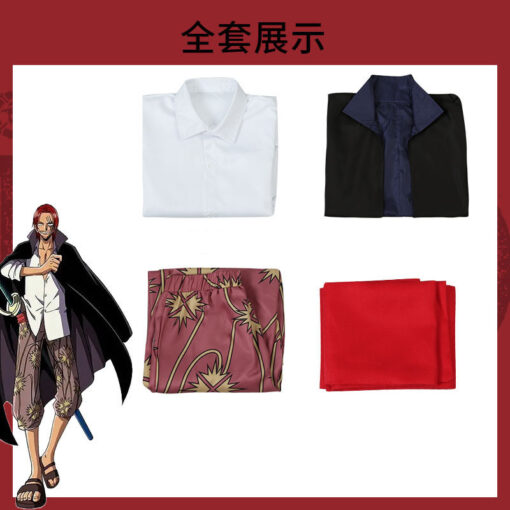 One Piece Shanks Cosplay Costume