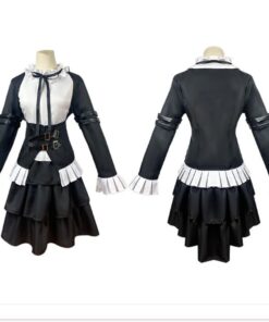 Fairy Tail Erza Scarlet Maid outfit Cosplay Costume