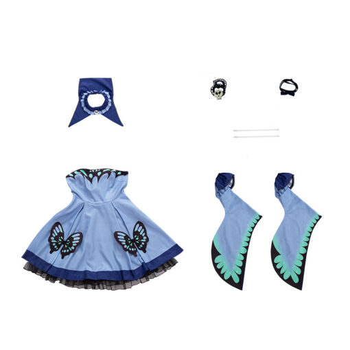 Vtuber Uruha Rushia Cosplay Costume