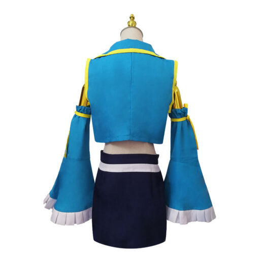 Fairy Tail Lucy Heartfilia Sailor Skirt Cosplay Costume