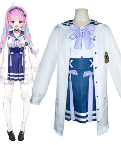 Vtuber Minato Aqua Cosplay Costume Sailor Uniform