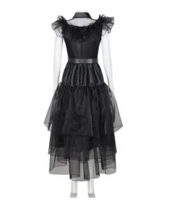 Wednesday Adams Ball Gown Cosplay Costume