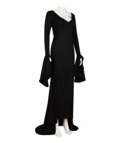 Wednesday Morticia Addams Performance Dress Cosplay Costume