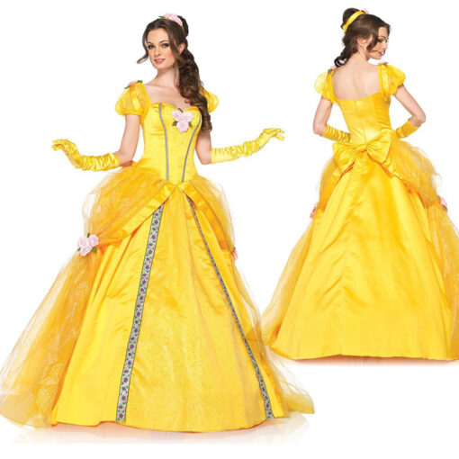 Beauty and the Beast Belle Dress Cosplay Costume