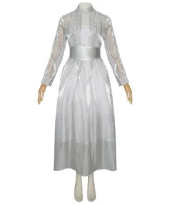 Beetlejuice Astrid Deetz Silver Dress Cosplay Costume