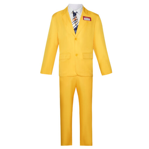 Beetlejuice Betelgeuse Yellow Suit Cosplay Costume