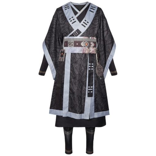 Black Myth Wukong Yin Yang Robe Cosplay Costume