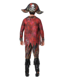 Pirates of the Caribbean Men Pirates Zombie Cosplay Costume