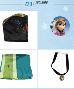 Frozen Anna Princess Skirt Cosplay Costume