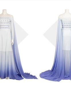 Frozen Elsa Princess Dress Cosplay Costume