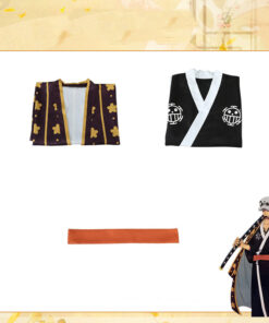 One Piece Trafalgar Law Cherry Blossom Cosplay Costume