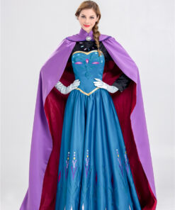 Frozen Anna Princess Dress Cosplay Costume