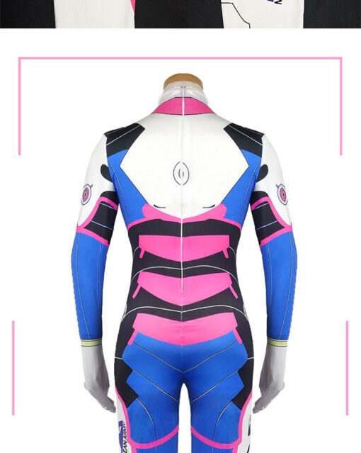 Overwatch Song Hana D Va Mech Pilot Cosplay Costume