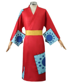 One Piece Luffy Kimono Cosplay Costume