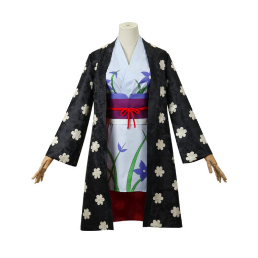 One Piece Nico Robin Kimono Cosplay Costume