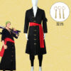 One Piece Roronoa Zoro Cosplay Costume