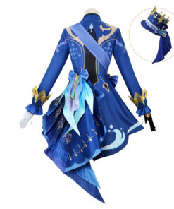 Genshin Impact Furina Water Deity Cosplay Costume