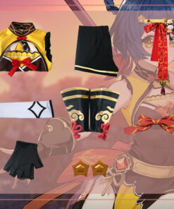 Genshin Impact Xiangling Cosplay Costume