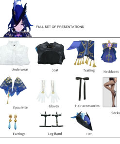 Genshin Impact Clorinde Cosplay Costume