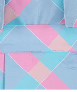 Barbie Blue Houndstooth Suit Cosplay Costume