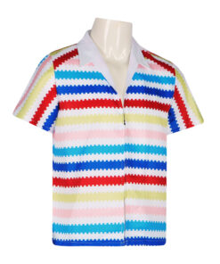 Barbie Allen Rainbow Stripe Pattern Cosplay Costume