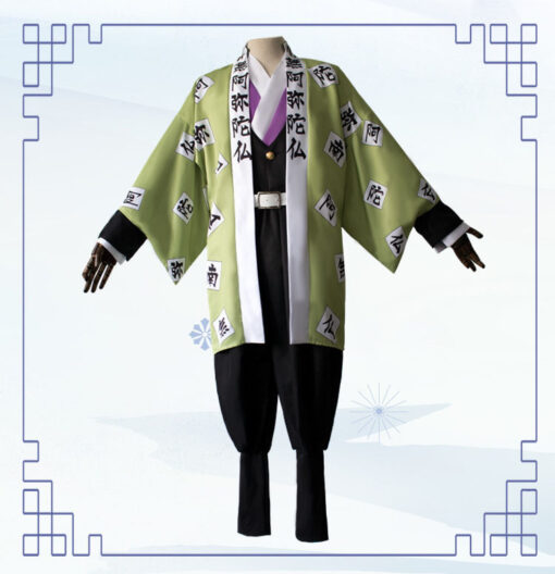 Demon Slayer Himejima Gyoumei Cosplay Costume